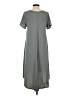 Lularoe Solid Gray Casual Dress Size S - photo 2