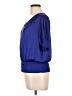 Catherine Malandrino Blue Short Sleeve Blouse Size L - photo 5