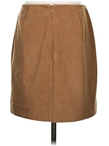 J.Crew Factory Store Faux Leather Skirt (view 2)