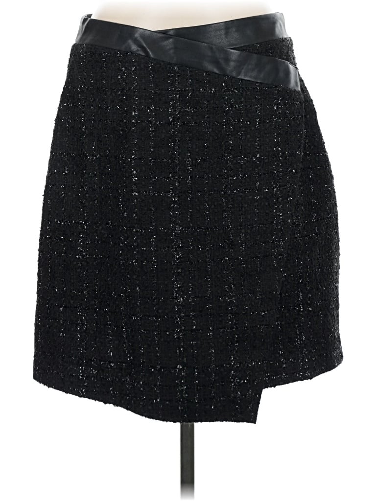 Pre-owned Esqualo Formal Skirt In Black