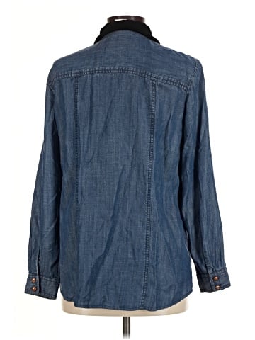 Soft Surroundings Long Sleeve Button-Down Shirt (view 2)