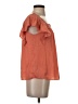 J by Joie 100% Polyester Orange Short Sleeve Blouse Size XS - photo 4