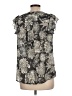 Eclair Gray Short Sleeve Blouse Size L - photo 2