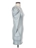Divided by H&M Solid Gray Cocktail Dress Size S - photo 4
