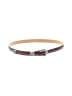 Brighton Burgundy Leather Belt Size L - photo 1