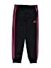 Adidas 100% Polyester Black Track Pants Size 6 - photo 1