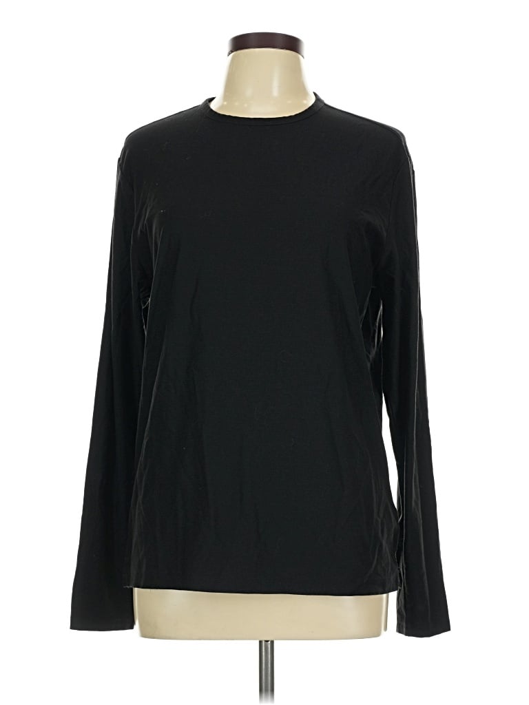 Pre-owned Robert Barakett Long Sleeve T-shirt In Black