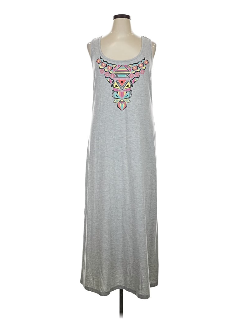 Pre-owned Just Be ... Casual Dress In Gray