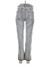 Kensie Chevron-herringbone Gray Jeans Size 8 - photo 2