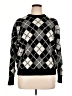 Papaya 100% Acrylic Argyle Black Pullover Sweater Size XL - photo 1
