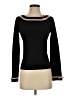 Pierri Black Long Sleeve Top Size S - photo 1