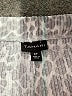 Tahari Animal Print Silver Gray Casual Pants Size S - photo 7