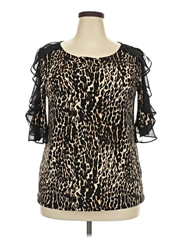 Bold Elements 3/4 Sleeve Blouse (view 1)