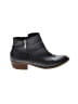 Kensie 100% Leather Black Ankle Boots Size 10 - photo 1
