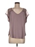 Lush 100% Polyester Gray Sleeveless T-Shirt Size M - photo 1