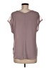 Lush 100% Polyester Gray Sleeveless T-Shirt Size M - photo 2