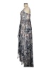 Assorted Brands Paisley Silver Cocktail Dress Size M - photo 5
