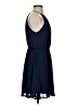 Lush 100% Polyester Solid Blue Casual Dress Size S - photo 4