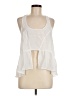Last Kiss 100% Polyester White Sleeveless Blouse Size M - photo 1