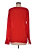 Chelsea28 100% Polyester Red Long Sleeve Blouse Size M - photo 2