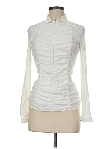 Akris Punto Long Sleeve Blouse (view 1)
