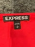 Express Solid Red Casual Dress Size S - photo 7