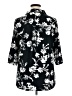 Assorted Brands Floral Black 3/4 Sleeve Blouse Size 1X - photo 2