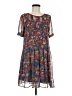 Laura Ashley 100% Polyester Paisley Blue Cocktail Dress Size 6 - photo 1