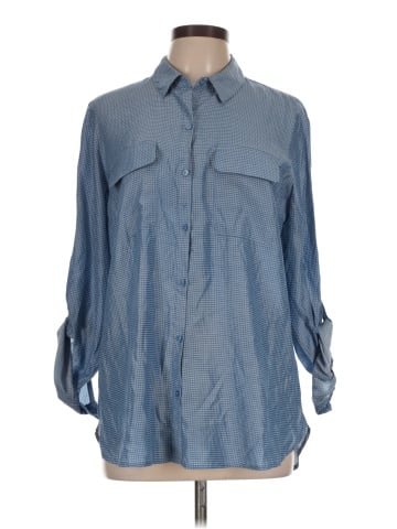 Express Outlet 3/4 Sleeve Blouse (view 1)
