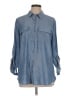 Express Outlet Blue 3/4 Sleeve Blouse Size L - photo 1