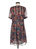 Laura Ashley 100% Polyester Paisley Blue Cocktail Dress Size 6 - photo 2