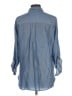 Express Outlet Blue 3/4 Sleeve Blouse Size L - photo 2