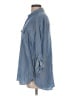 Express Outlet Blue 3/4 Sleeve Blouse Size L - photo 5