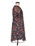 Laura Ashley 100% Polyester Paisley Blue Cocktail Dress Size 6 - photo 4