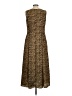 Betsy's Things 100% Polyester Animal Print Brown Casual Dress Size 12 - photo 2