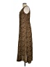 Betsy's Things 100% Polyester Animal Print Brown Casual Dress Size 12 - photo 5