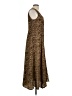 Betsy's Things 100% Polyester Animal Print Brown Casual Dress Size 12 - photo 4