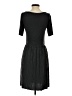 Bordeaux Chevron-herringbone Gray Casual Dress Size S - photo 2