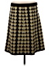 Worth New York 100% Wool Argyle Gold Yellow Wool Skirt Size S - photo 2