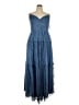 DB Studio Blue Cocktail Dress Size 18 - photo 1