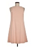 Ann Taylor 100% Polyester Solid Tan Casual Dress Size 6 - photo 1