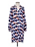Tucker Print Blue Casual Dress Size S - photo 1