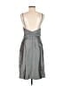 Wtoo Metallic Gray Cocktail Dress Size 8 - photo 2