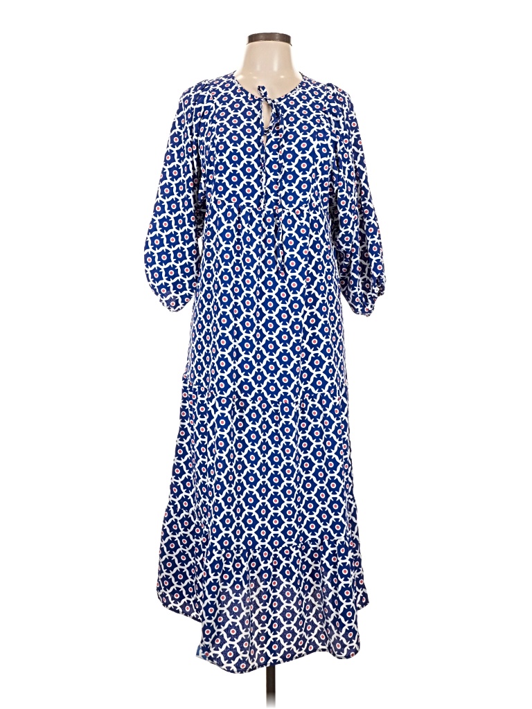 Pre-owned Assorted Brands Casual Dress In Blue