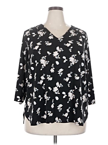 41Hawthorn 3/4 Sleeve Blouse (view 1)