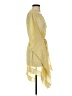 Diane von Furstenberg 100% Silk Yellow Kimono Size P (petite) - photo 4