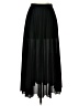 ASOS 100% Polyester Black Formal Skirt Size 0 - photo 1