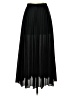 ASOS 100% Polyester Black Formal Skirt Size 0 - photo 2