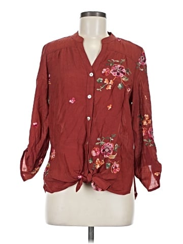 Figueroa & Flower Long Sleeve Blouse (view 1)