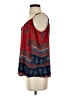 Meraki 100% Polyester Red 3/4 Sleeve Blouse Size S - photo 5